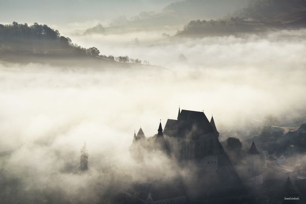 Biertan Castle in Transylvania
